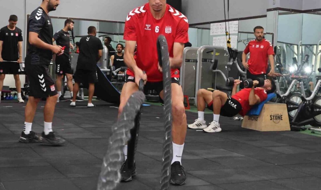 Özbelsan Sivasspor, Trendyol 1. Lig'deki Sarıyer maçı hazırlıkları kapsamında ilk