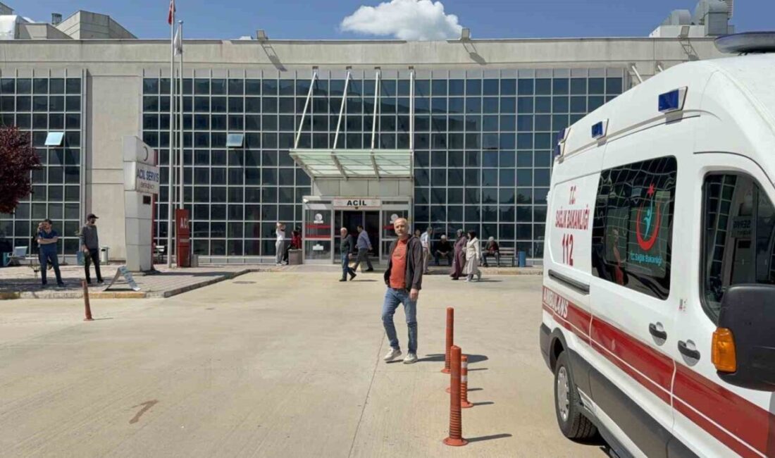 Tokat'ın Gözova köyünde Emine Yılmaz (59), elektrikli süt sağma makinesindeki
