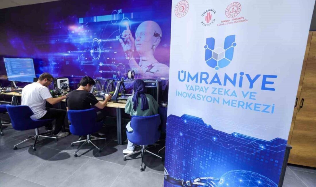 Ümraniye Belediyesi, gençlerin teknoloji okuryazarlığını artırmak için Yapay Zekâ ve