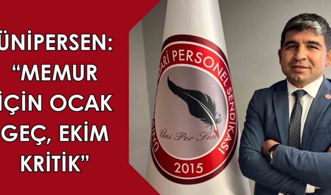 ÜNİPERSEN Genel Başkanı İbrahim Güzel, 1 Ekim'de TBMM'de kamu çalışanlarının