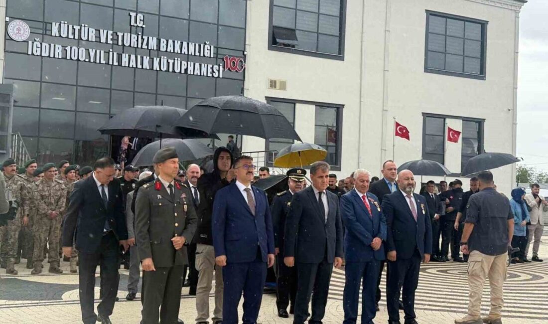 Iğdır'da 19 Eylül Gaziler Günü etkinliği, 100. Yıl Halk Kütüphanesi