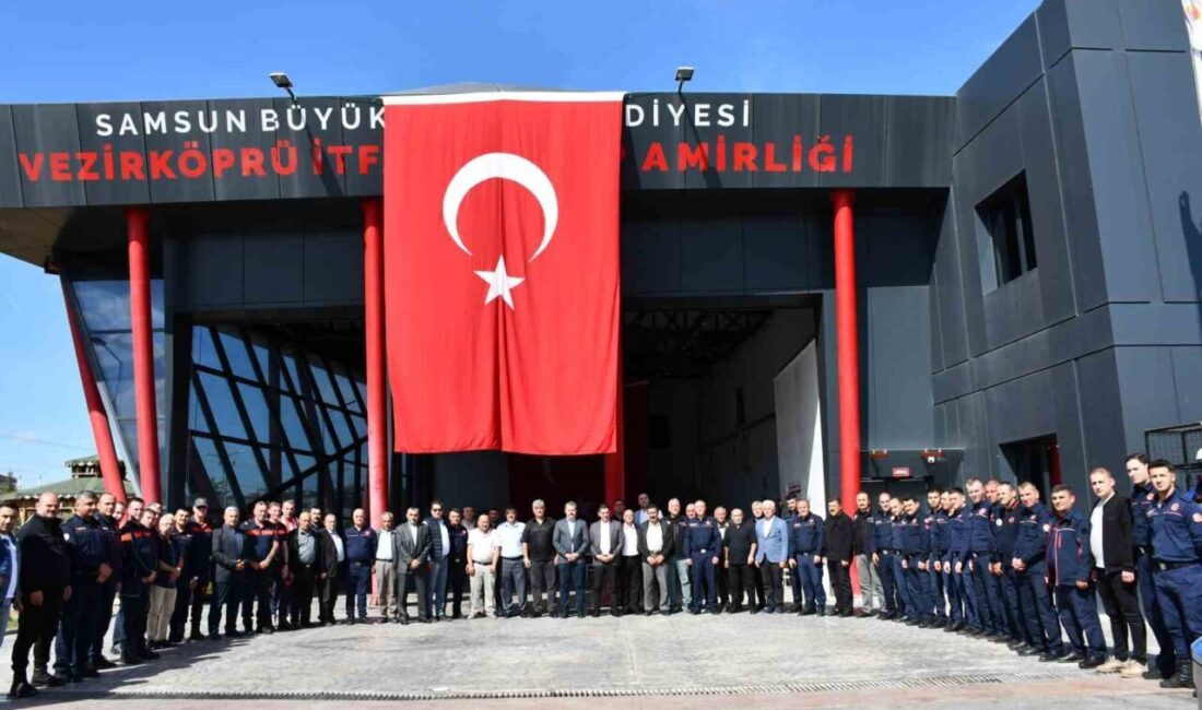 Samsun Büyükşehir Belediyesi İtfaiye Daire Başkanı Ertan Özcan, İtfaiye Haftası