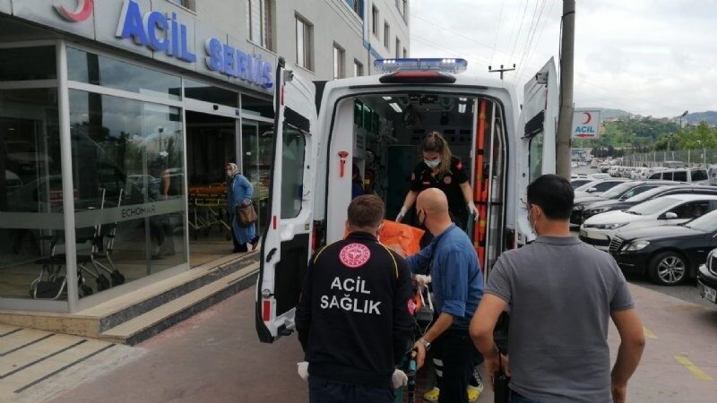 Zonguldak’ın Ereğli ilçesinde 13 yaşındaki G.K., skuter kullanırken düştü ve