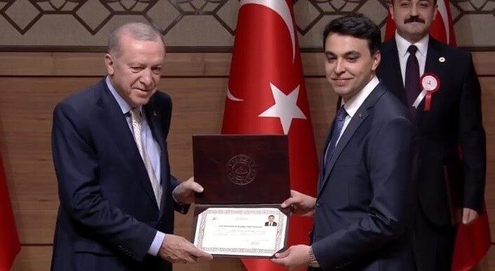 Cumhurbaşkanı Recep Tayyip Erdoğan'ın katılımıyla düzenlenen 110. Dönem Kaymakamlık Kura