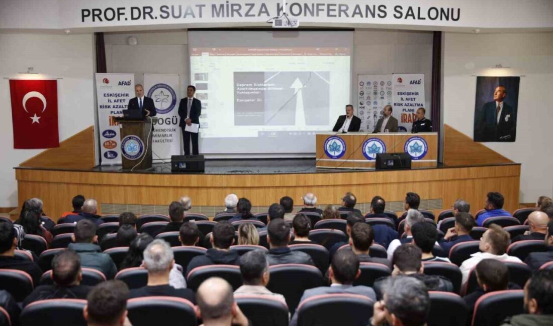 Eskişehir’de Afet Risklerini Azaltma Paneli Gerçekleştirildi Eskişehir'de 13 Ekim Uluslararası Afet Risklerinin Azaltılması Günü kapsamında düzenlenen