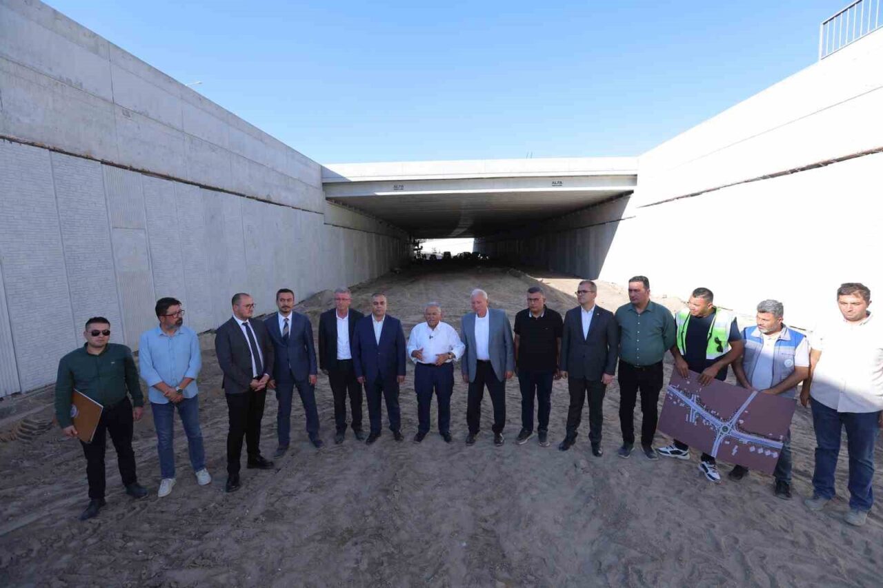 Kayseri’de 191 Milyon TL’lik Meteoroloji Katlı Kavşağı’nın İnşaat Çalışmaları Hızla Devam Ediyor