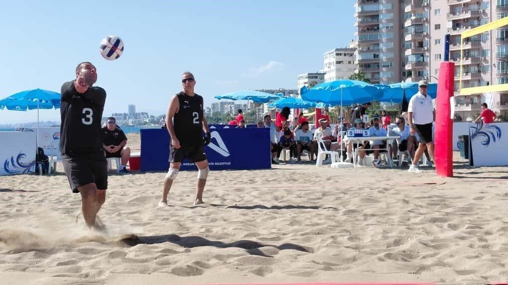 Mersin'de düzenlenen Bedensel Engelliler Plaj Oyunları çerçevesinde gerçekleştirilen 2025 Plaj