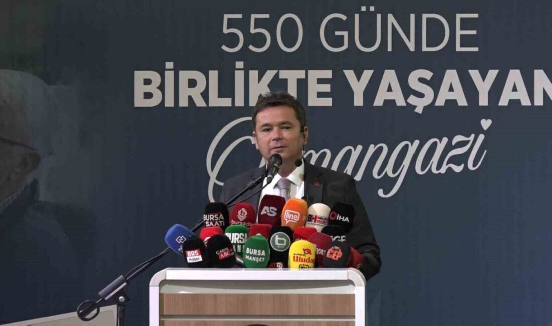 Osmangazi Belediye Başkanı Erkan Aydın, görev süresi boyunca gerçekleştirdikleri projeleri