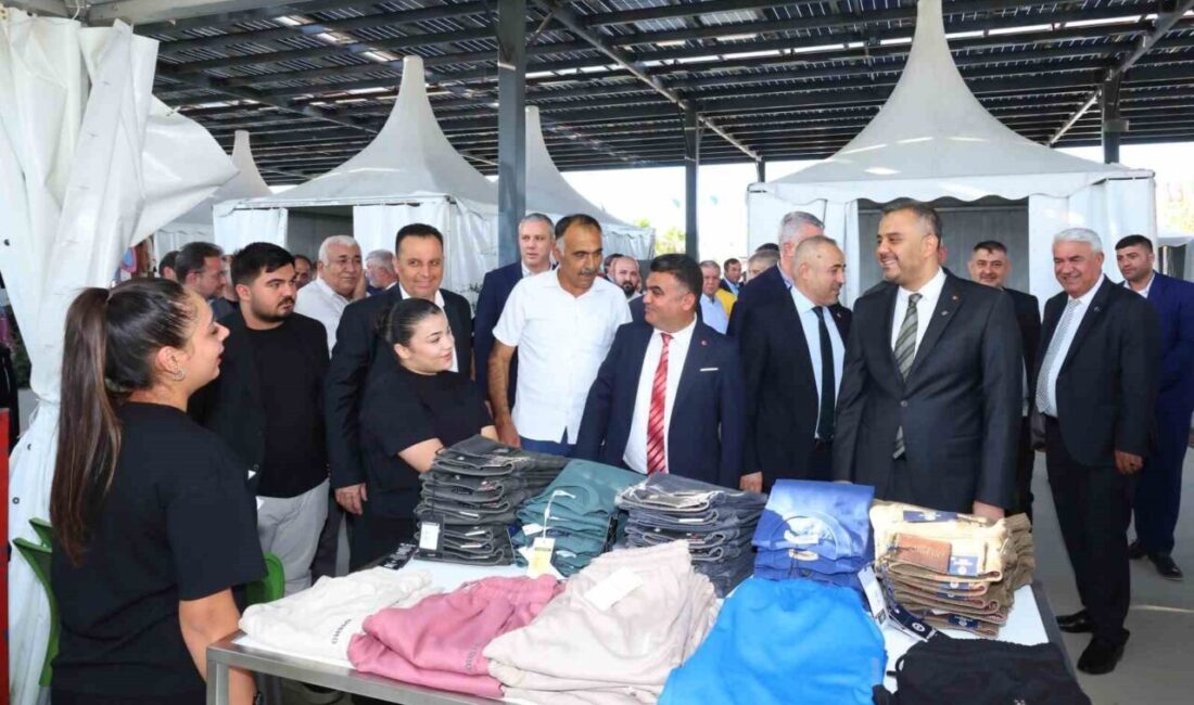 Kahramanmaraş'ta düzenlenen 6. Kahramanmaraş Alışveriş Fuarı, Onikişubat Belediyesi'nin ev sahipliğinde