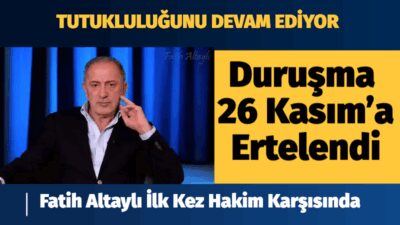 Gazeteci Fatih Altaylı, sosyal medya üzerinden yayınladığı bir programda Cumhurbaşkanı’na