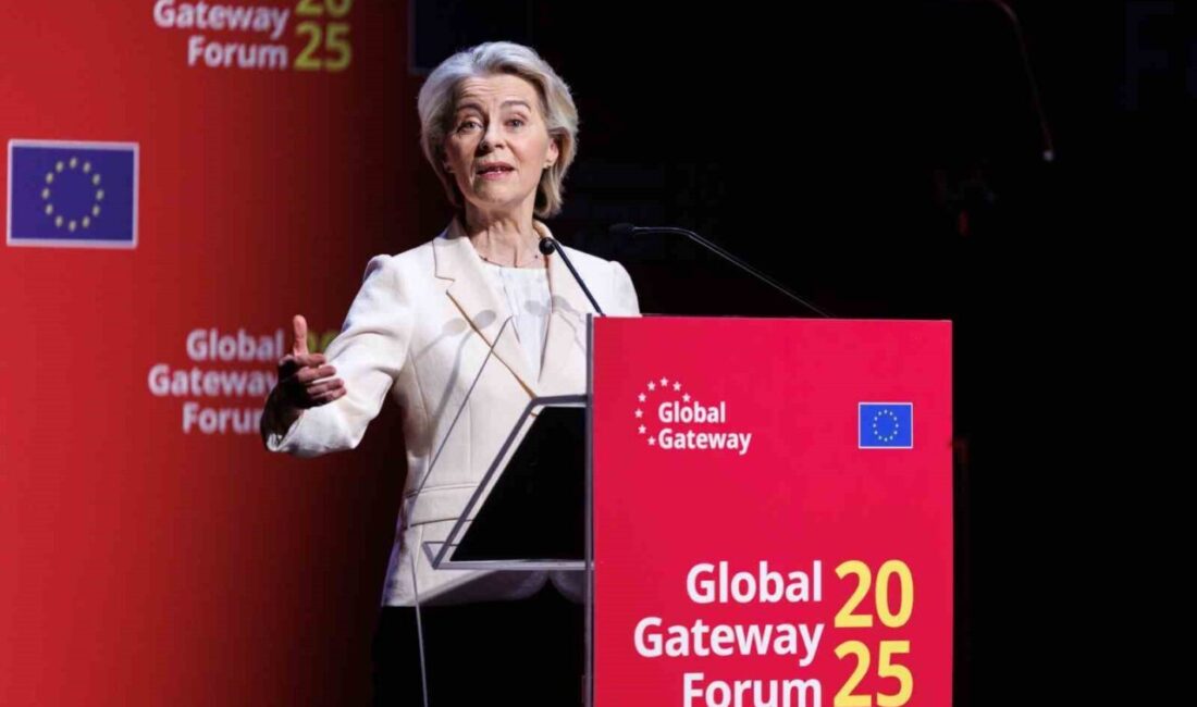 Avrupa Komisyonu Başkanı: Küresel Geçit İnisiyatifi ile 2027’ye Kadar 400 Milyar Euro Yatırım Bekleniyor Avrupa Komisyonu Başkanı Ursula von der Leyen, Küresel Geçit programının