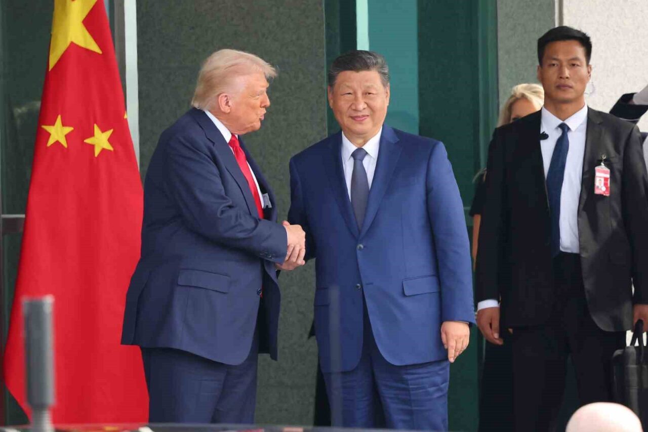 ABD Başkanı Donald Trump, Çin Devlet Başkanı Xi Jinping ile