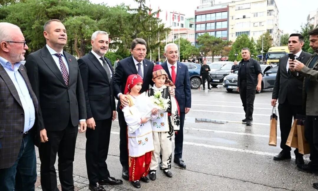 Adalet Bakanı Yılmaz Tunç, Kırklareli'nde Vali Uğur Turan, adliye ve