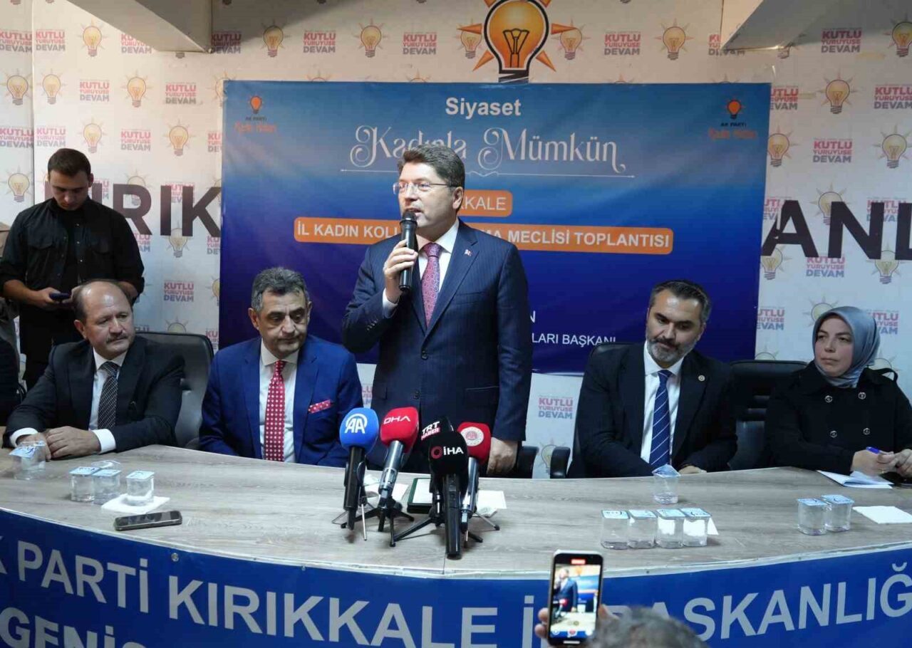 Adalet Bakanı Yılmaz Tunç, Kırıkkale'de terörle mücadelede gelinen noktayı değerlendirerek,