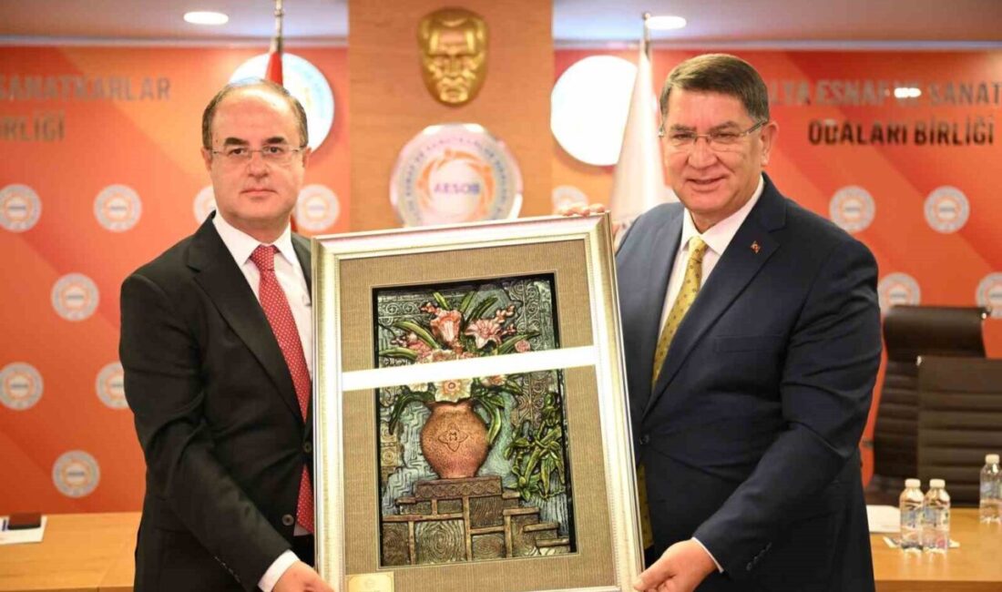 Antalya Esnaf ve Sanatkarlar Odaları Birliği, esnafın sorunlarını masaya yatırmak