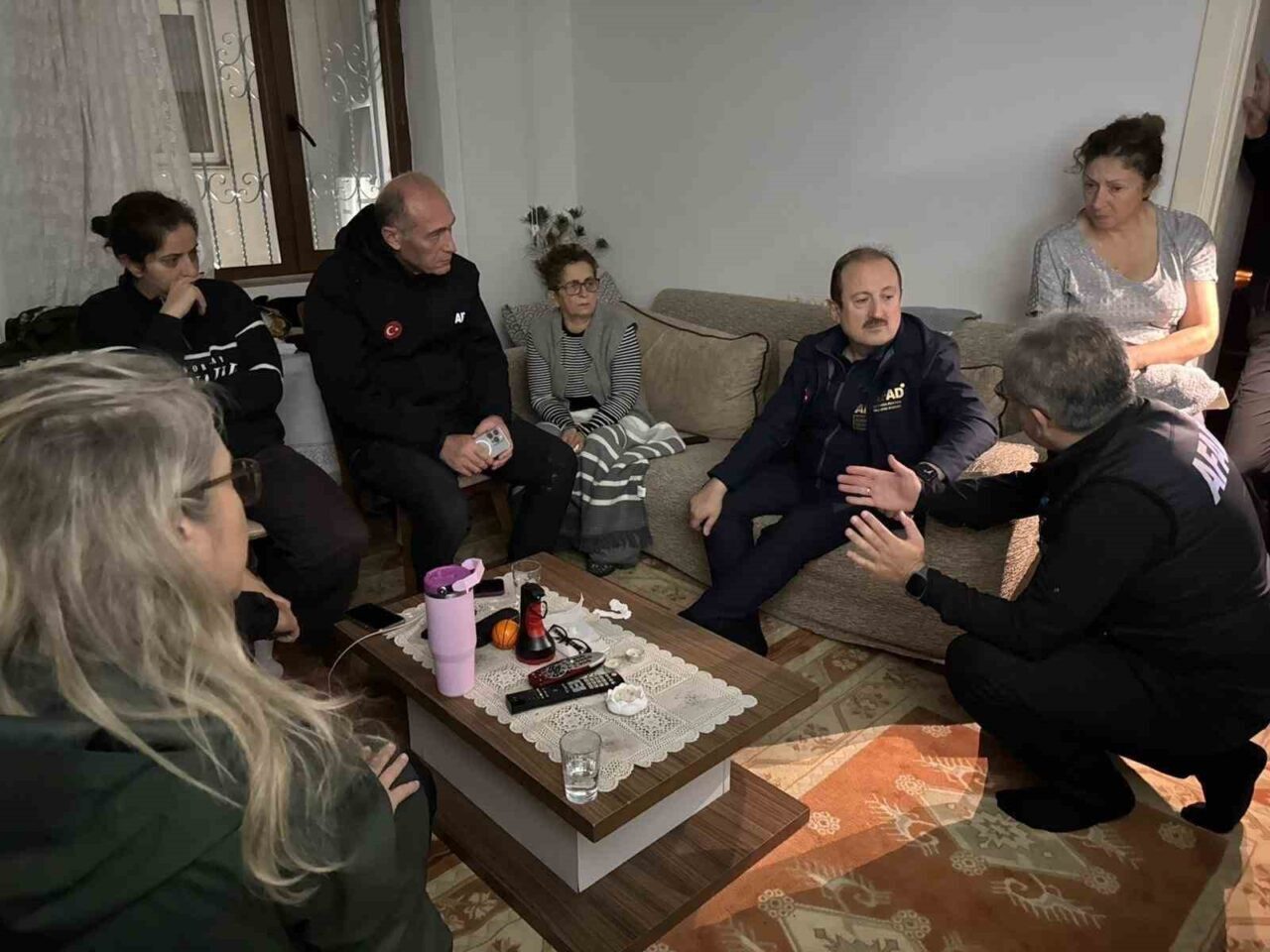 AFAD Başkanı Ali Hamza Pehlivan, İzmir'in Foça ilçesindeki sel felaketi