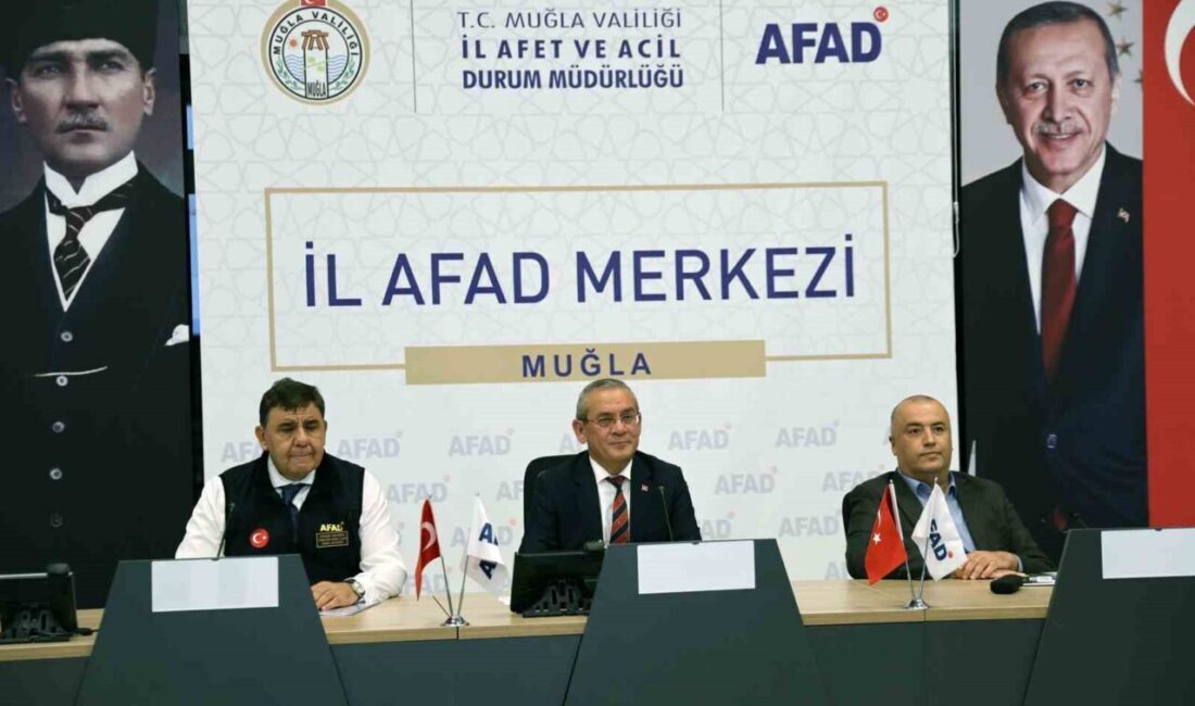 Muğla’da Afet Risk Azaltma Planı Toplantısı Gerçekleştirildi Muğla'daki risk azaltma planı toplantısı Vali Vekili Mehmet Eriş ve