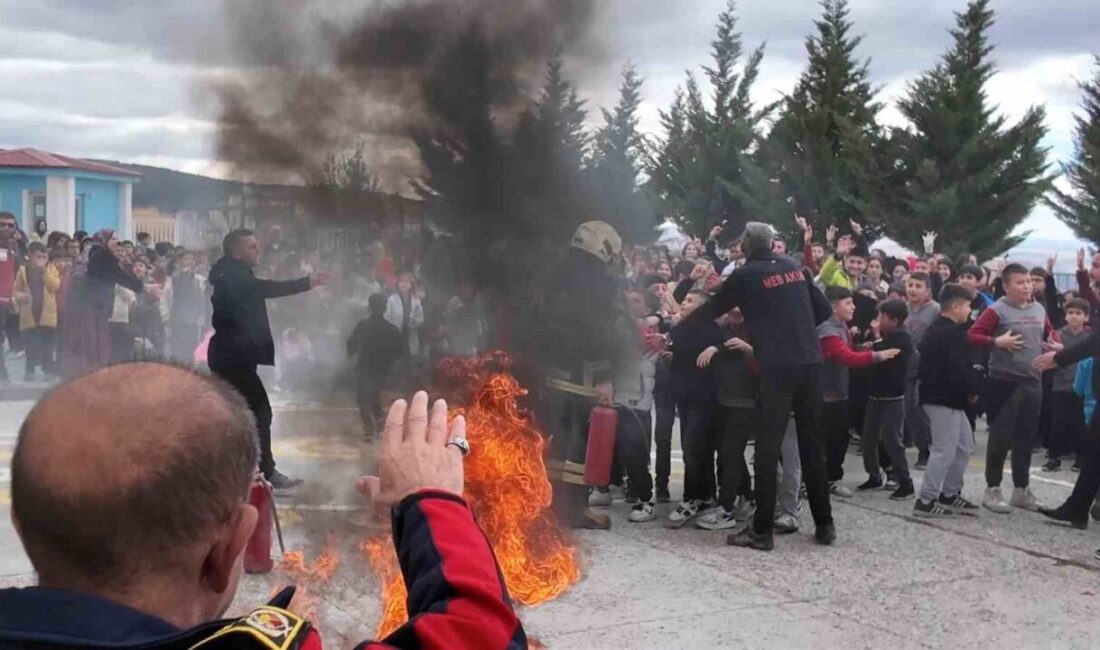 Yozgat’ta Tatbikat Gerçeği Aratmayan Görüntülerle Tamamlandı Yozgat’ta, Milli Eğitim Bakanlığı’nın düzenlediği ‘Yeşil Vatan - Benim Okulum