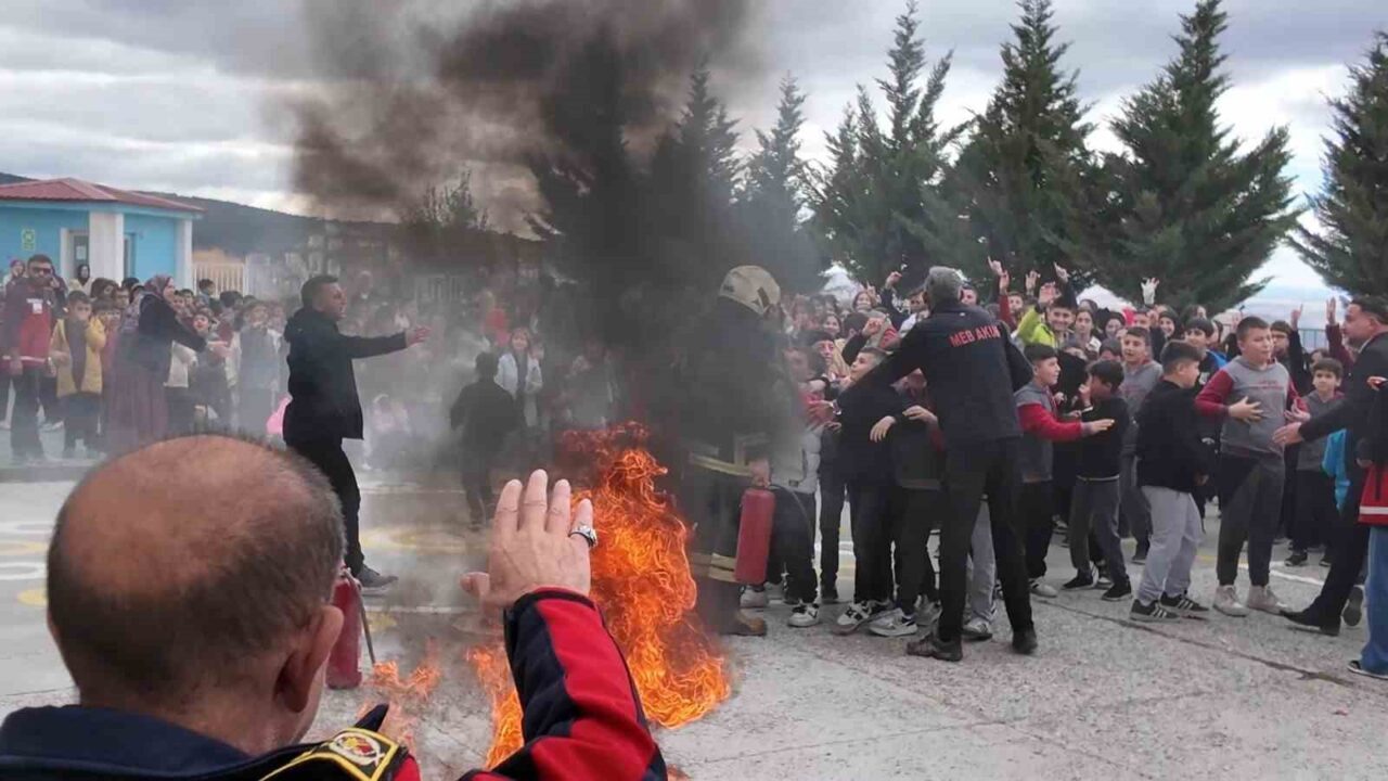Yozgat’ta, Milli Eğitim Bakanlığı’nın düzenlediği ‘Yeşil Vatan - Benim Okulum