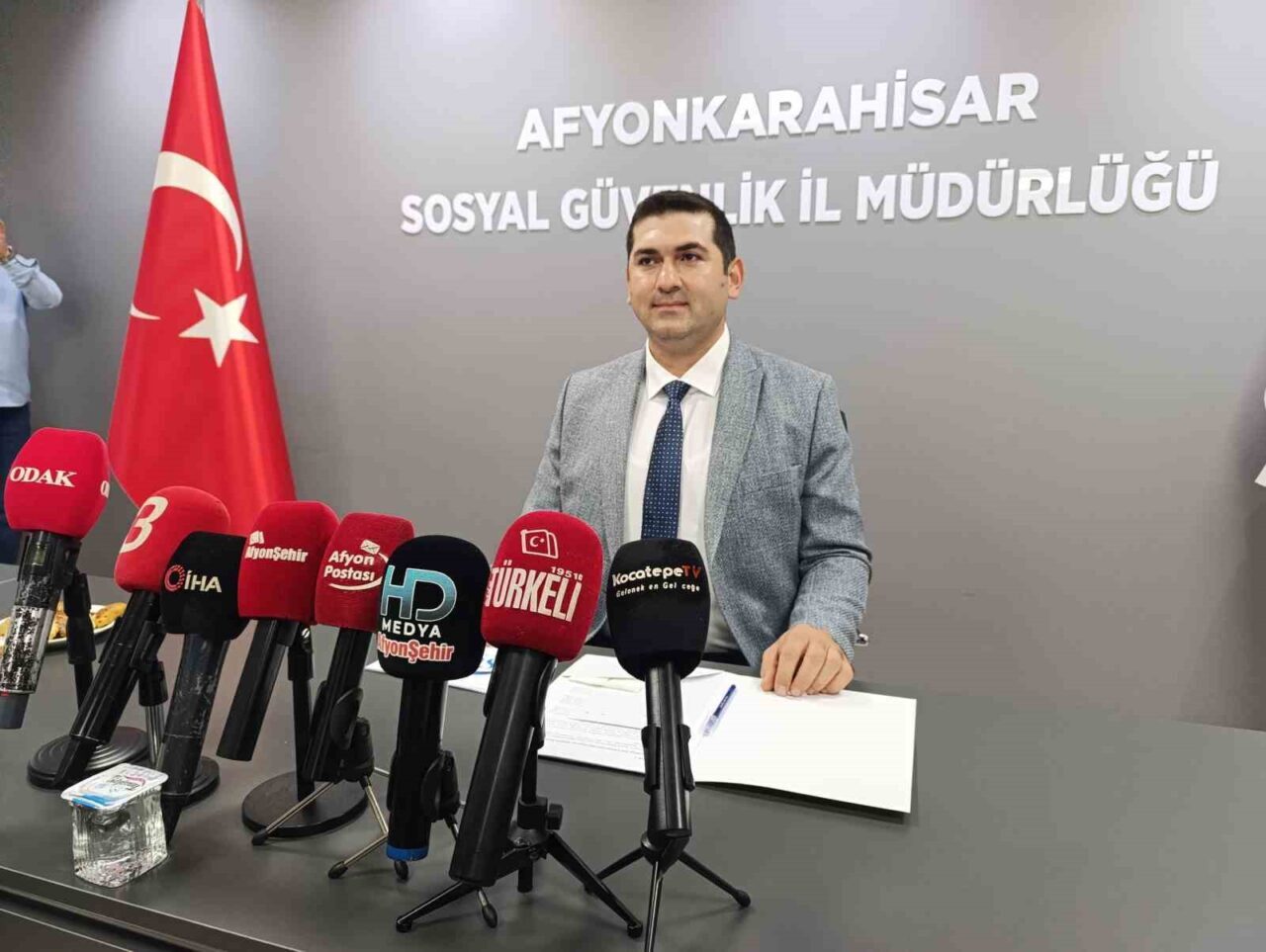 Afyonkarahisar SGK İl Müdürü Süleyman Çelikbaş, 2025 Temmuz itibarıyla 750