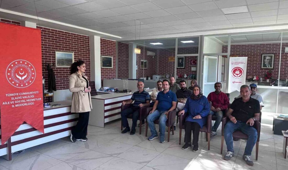 Elazığ'ın Ağın ilçesinde, Elazığ Şiddet Önleme ve İzleme Merkezi (ŞÖNİM)