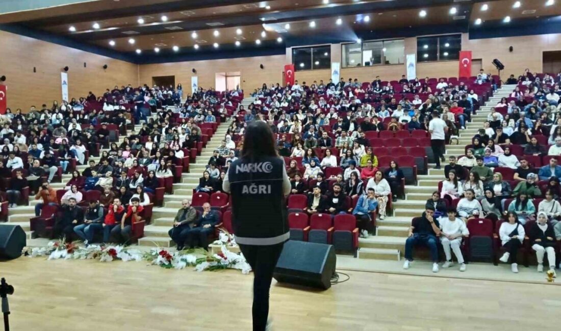 Ağrı İl Emniyet Müdürlüğü, İbrahim Çeçen Üniversitesinde 1500 öğrenciye yönelik