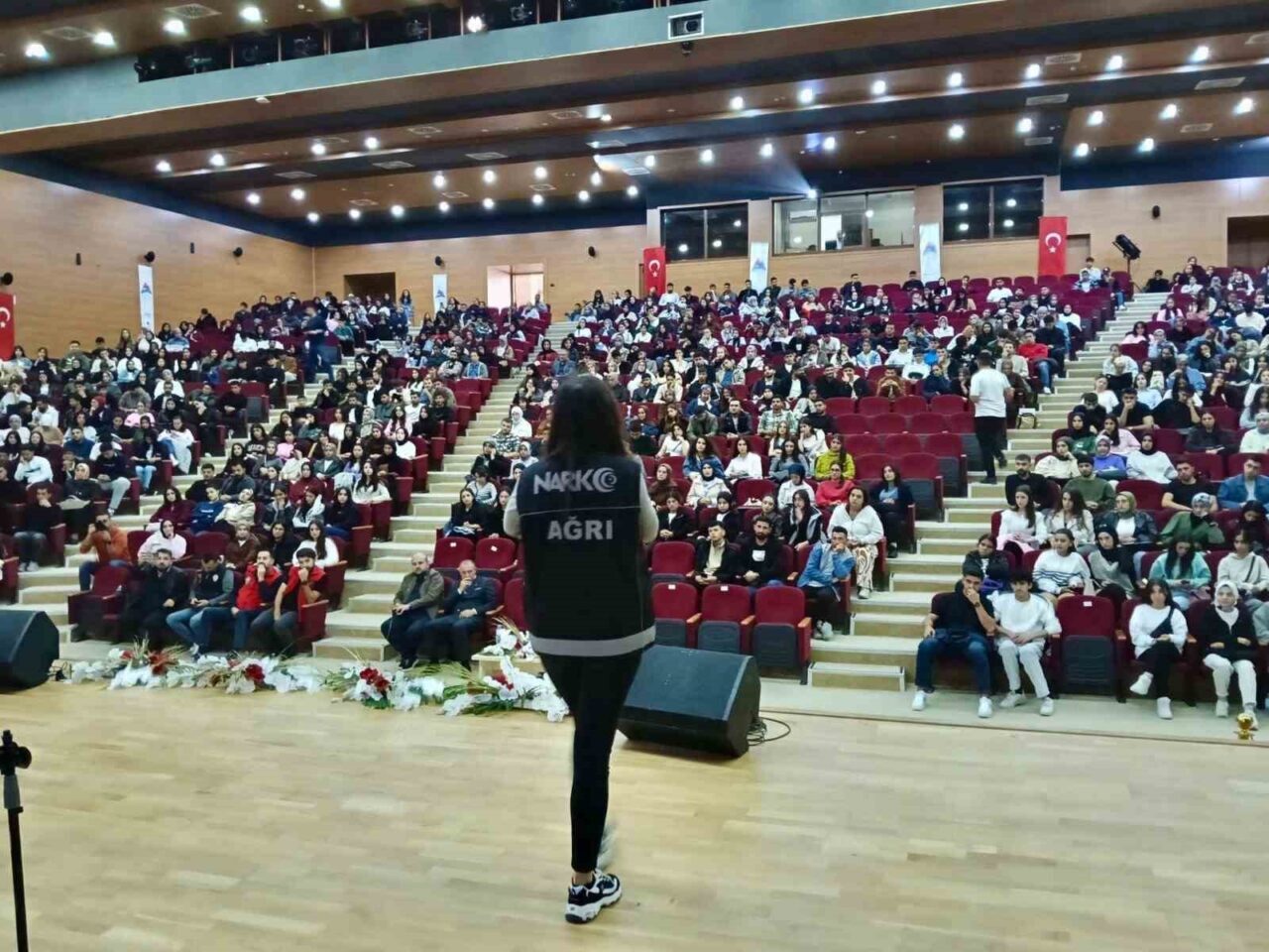 Ağrı İl Emniyet Müdürlüğü, İbrahim Çeçen Üniversitesinde 1500 öğrenciye yönelik