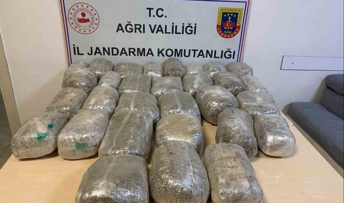 Ağrı’da Jandarma, Doğubayazıt Sınır Kapısı’nda 32 Kilogram Esrar Buldu Ağrı İl Jandarma Komutanlığı, Doğubayazıt Gürbulak Sınır Kapısı'nda yaptığı devriye