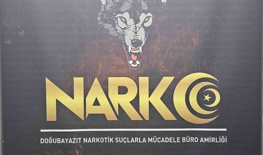 Ağrı Emniyet Müdürlüğü Narkotik ekipleri, İran’dan uyuşturucu madde getirdiği değerlendirilen