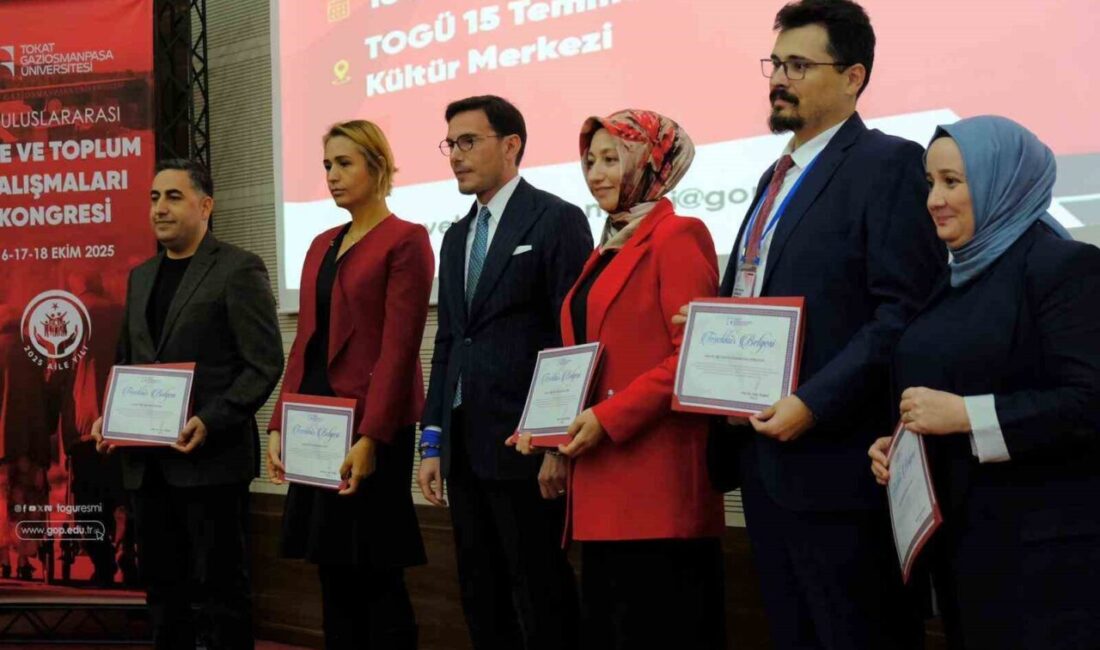 Tokat Gaziosmanpaşa Üniversitesi’nde Yaşlılık Temalı Uluslararası Kongre Başladı Tokat Gaziosmanpaşa Üniversitesi, "I. Uluslararası Aile ve Toplum Çalışmaları Kongresi"ni