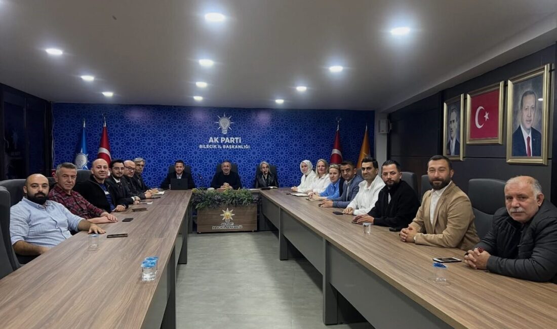 AK Parti Bilecik İl Başkanlığı, İl Yürütme Kurulu toplantısını Serkan