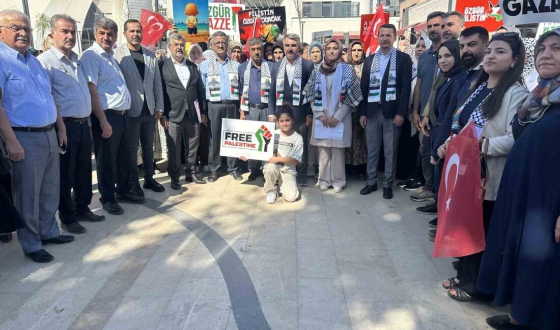 AK Parti Adıyaman Kadın Kolları, Gazze’deki insani krize dikkat çekmek
