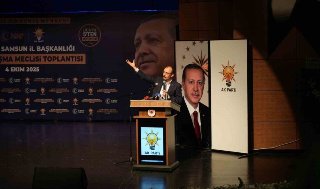 AK Parti Samsun İl Danışma Meclisi Toplantısı'nda TBMM Plan ve