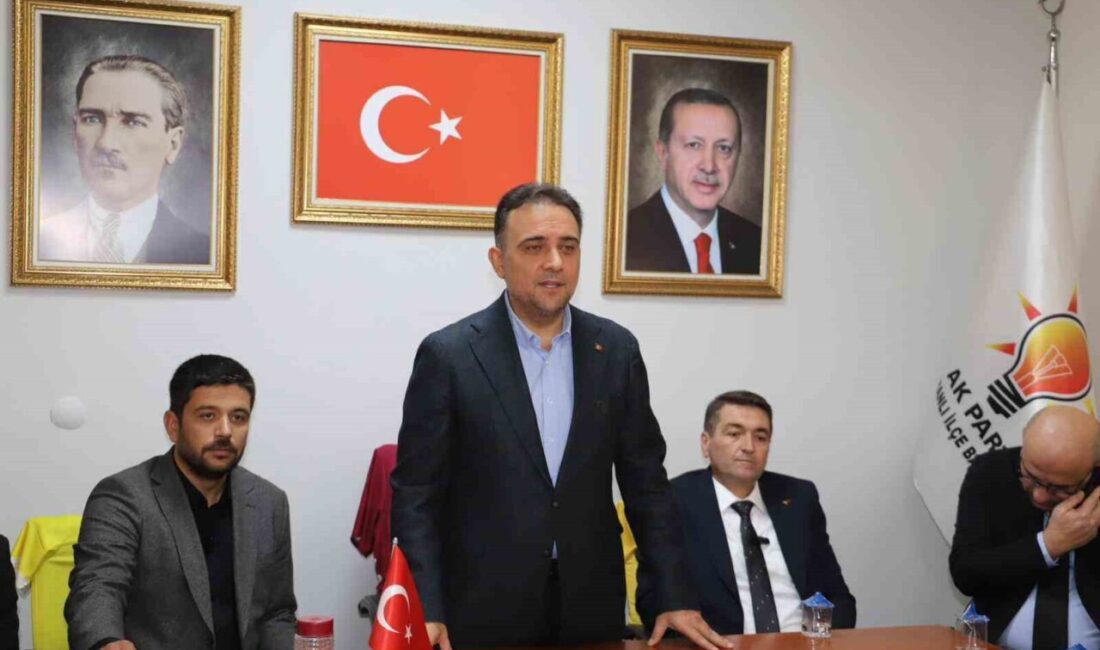 AK Parti Manisa Milletvekili Murat Baybatur, Saruhanlı ziyaretinde belediye çalışmaları