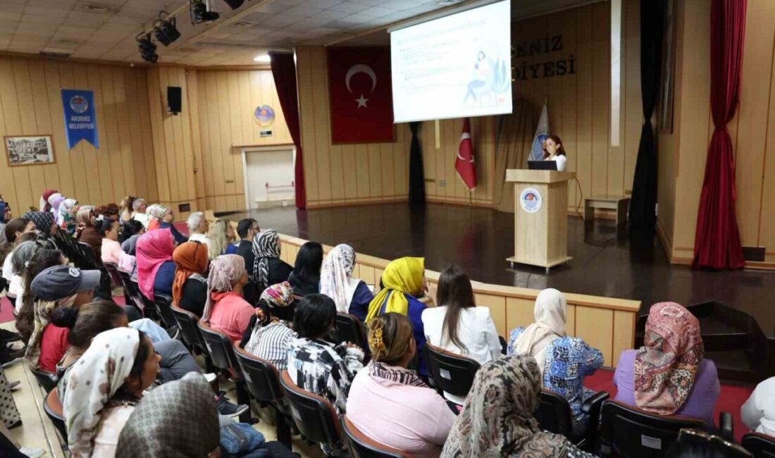 Mersin'in Akdeniz Belediyesi, 1-7 Ekim Anne Sütü ve Emzirme Haftası'nda