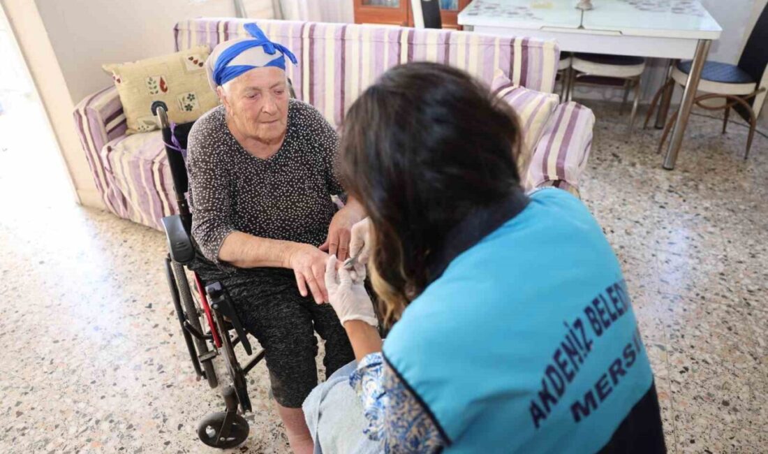 Mersin Akdeniz Belediyesi, dezavantajlı vatandaşlara yönelik 'Evde Temizlik ve Kişisel