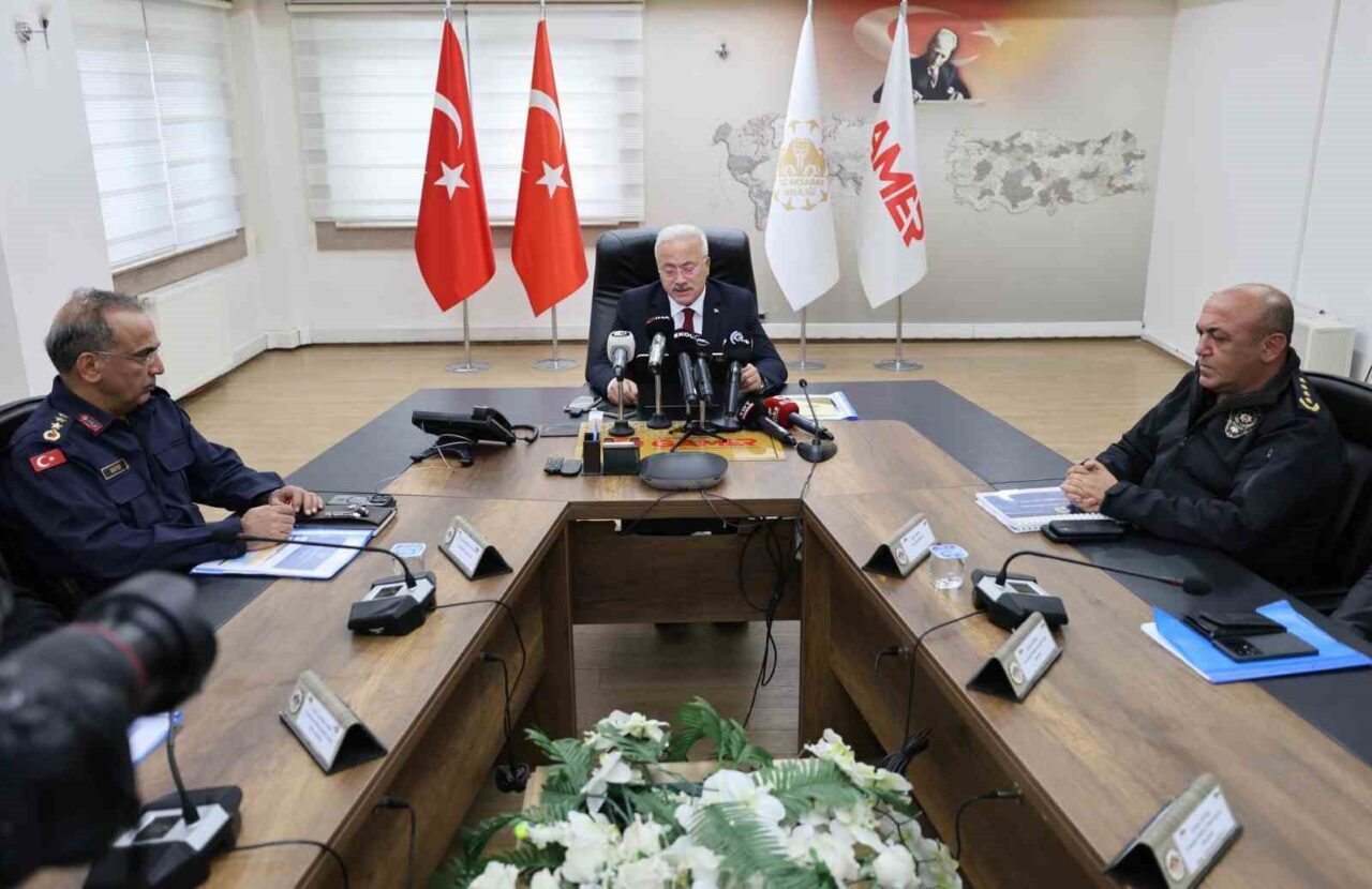 Aksaray Valisi Mehmet Ali Kumbuzoğlu, 2025 yılının ilk 9 ayında