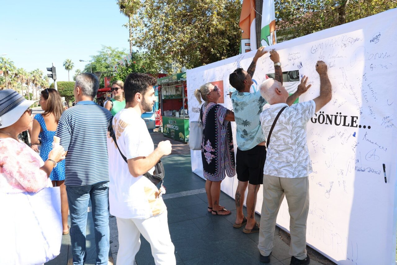 Alanya Alaaddin Keykubat Üniversitesi, "Özgür Filistin, Özgür Gazze için Gönülden