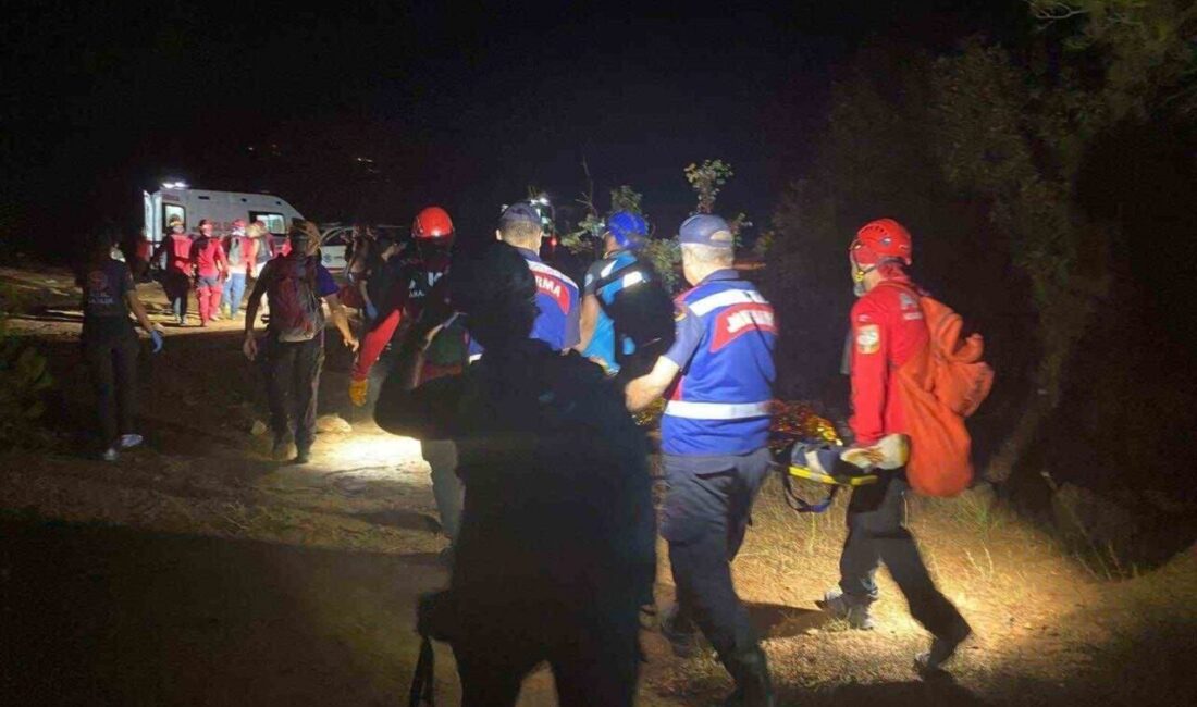 Alanya'da Karadelik Mağarası'nda yüksekten düşen E.F. (15) ve R.P. (14)