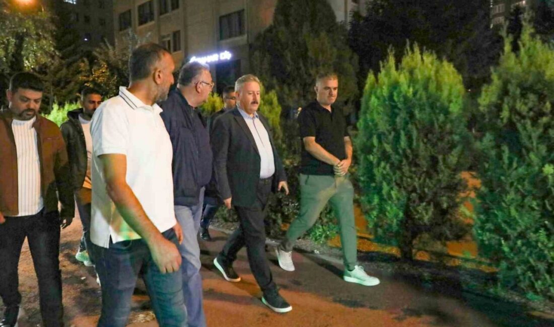 Melikgazi Belediyesi, Alparslan Parkı'nda yenileme çalışmaları gerçekleştirdi. Başkan Doç. Dr.