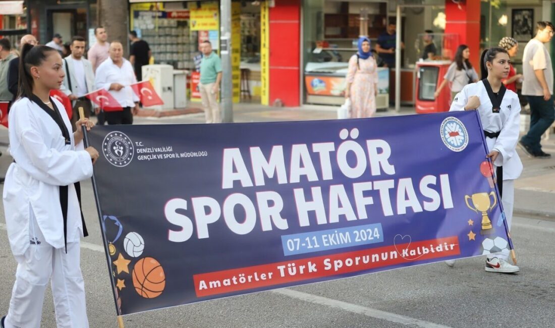 Amatör Spor Haftası, 6-11 Ekim 2025 tarihleri arasında "Gençliğin Enerjisi