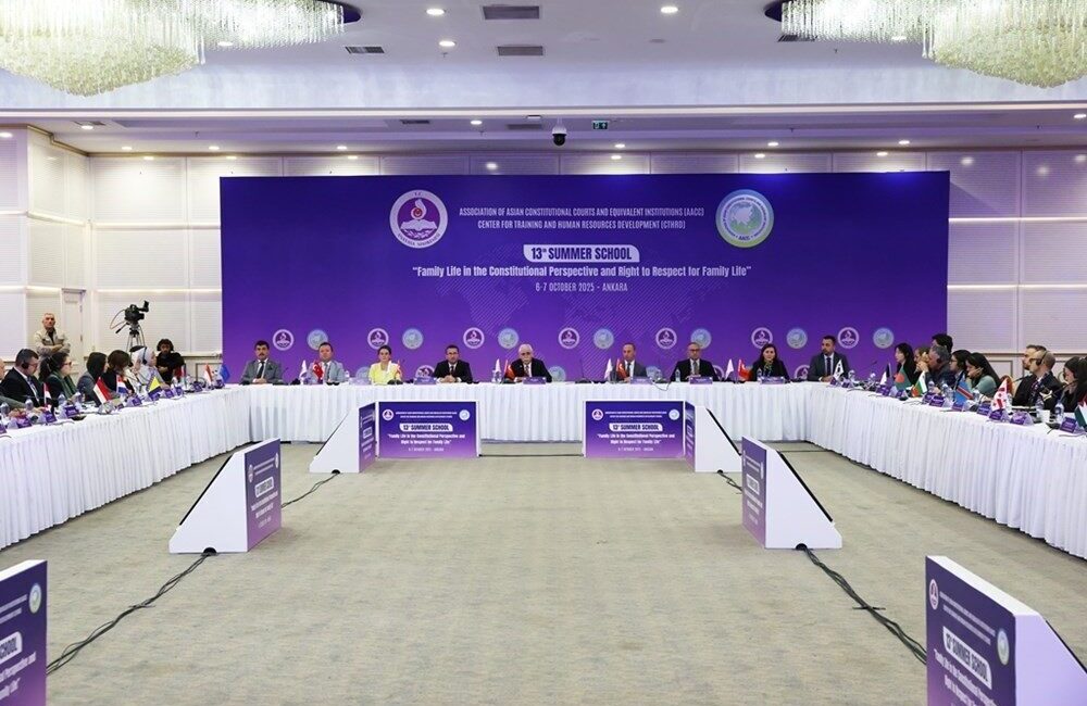 Anayasa Mahkemesi Başkanı Kadir Özkaya, bu yıl düzenlenen 13. Uluslararası