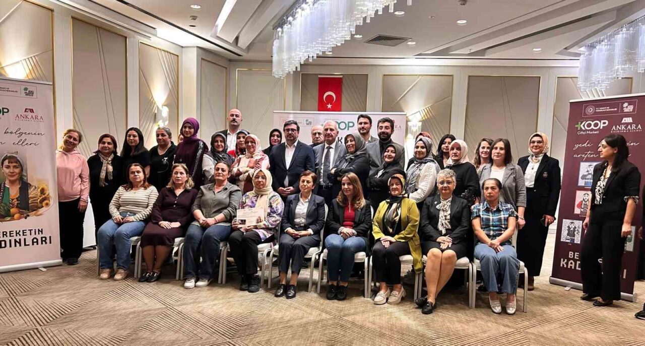 Ankara Kalkınma Ajansı ve KOOP Market arasında "Bereketin Kadınları" protokolü