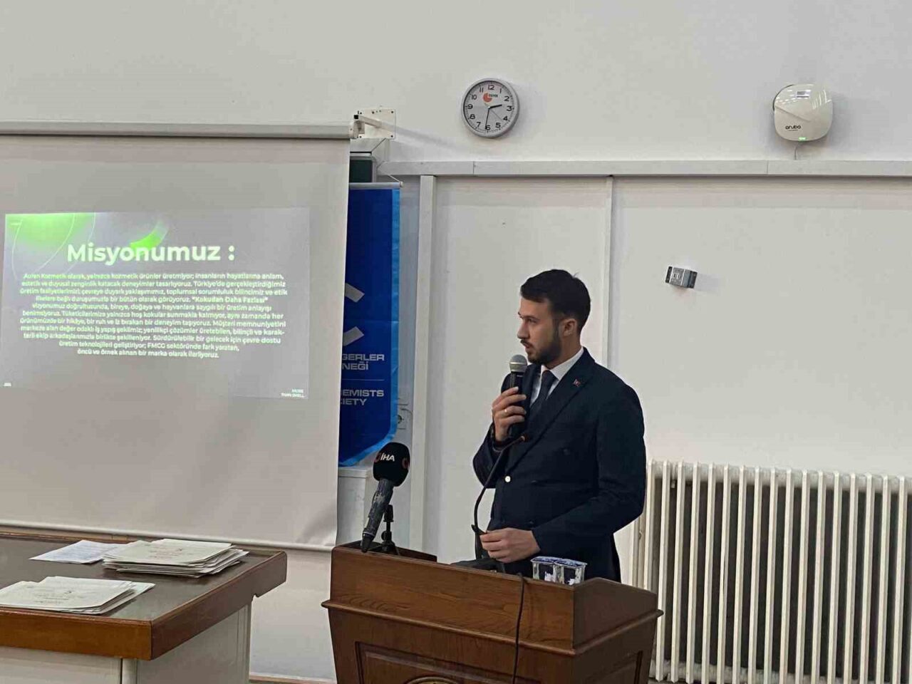 Ankara Üniversitesi Kimya Fakültesi, Auran Kozmetik ve Kimyagerler Derneği iş