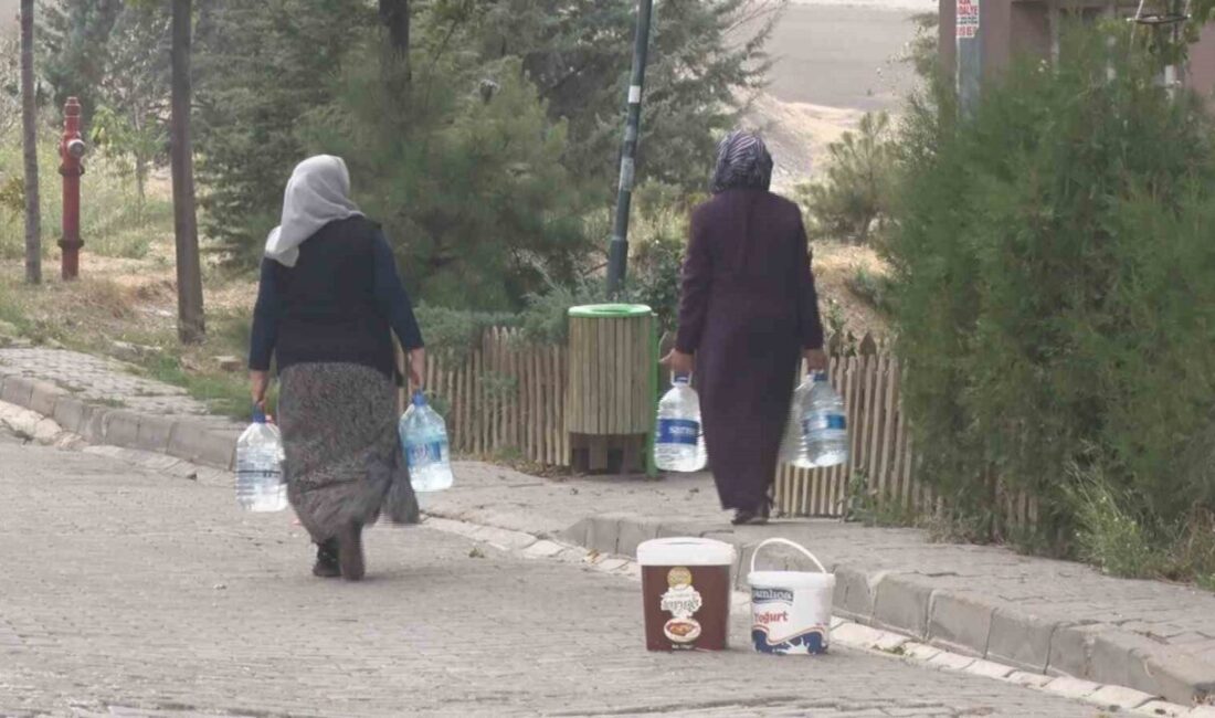 Ankara'da Kesikköprü içme suyu hattındaki boru patlakları nedeniyle 29 Eylül'den