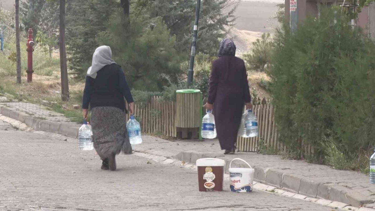 Ankara'da Kesikköprü içme suyu hattındaki boru patlakları nedeniyle 29 Eylül'den