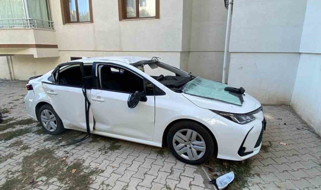 Elazığ'ın Doğukent Mahallesi'nde, M.Y. ve F.K. isimli iki çocuk, park