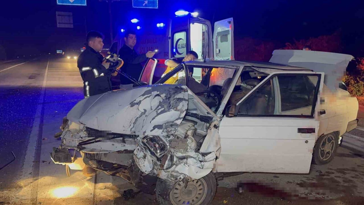 Edirne’de meydana gelen trafik kazasında, Ş.Ç.'nin kullandığı otomobil, dönüş yapmak