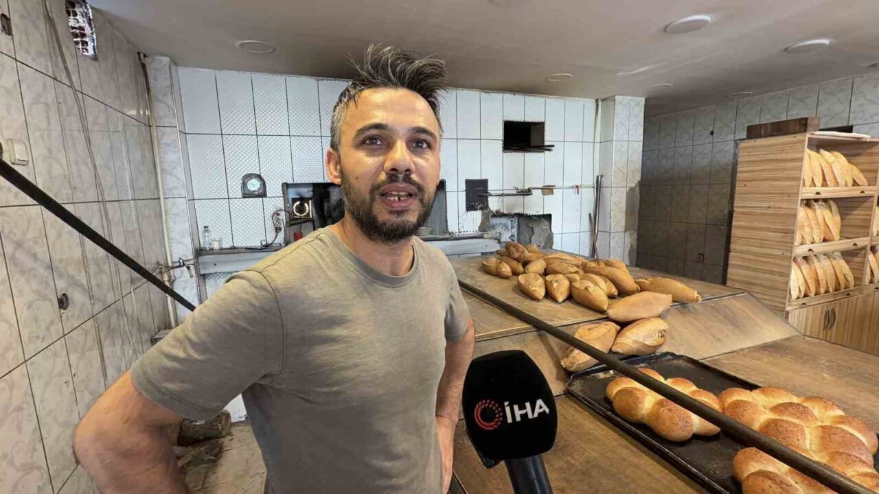 İstanbul Arnavutköy'de bir fırın, 800 lira değerinde alışveriş yapan bir