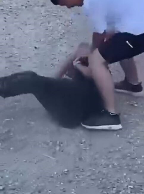 Arnavutköy Şehir Parkı’nda gençler arasında yaşanan kavga cep telefonu kamerasına yansıdı İstanbul Arnavutköy Şehir Parkı’nda bir grup genç arasında çıkan kavgada